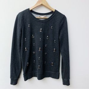 LOFT Embellished Sweater